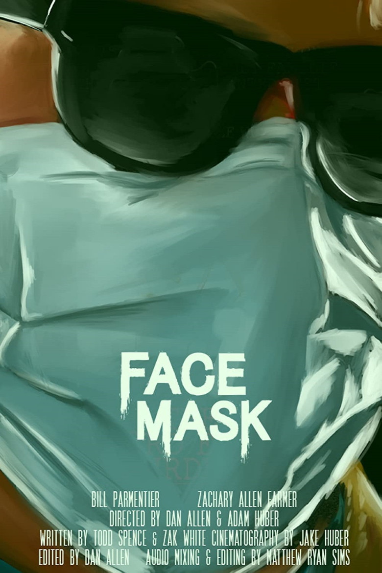 Face Mask poster background