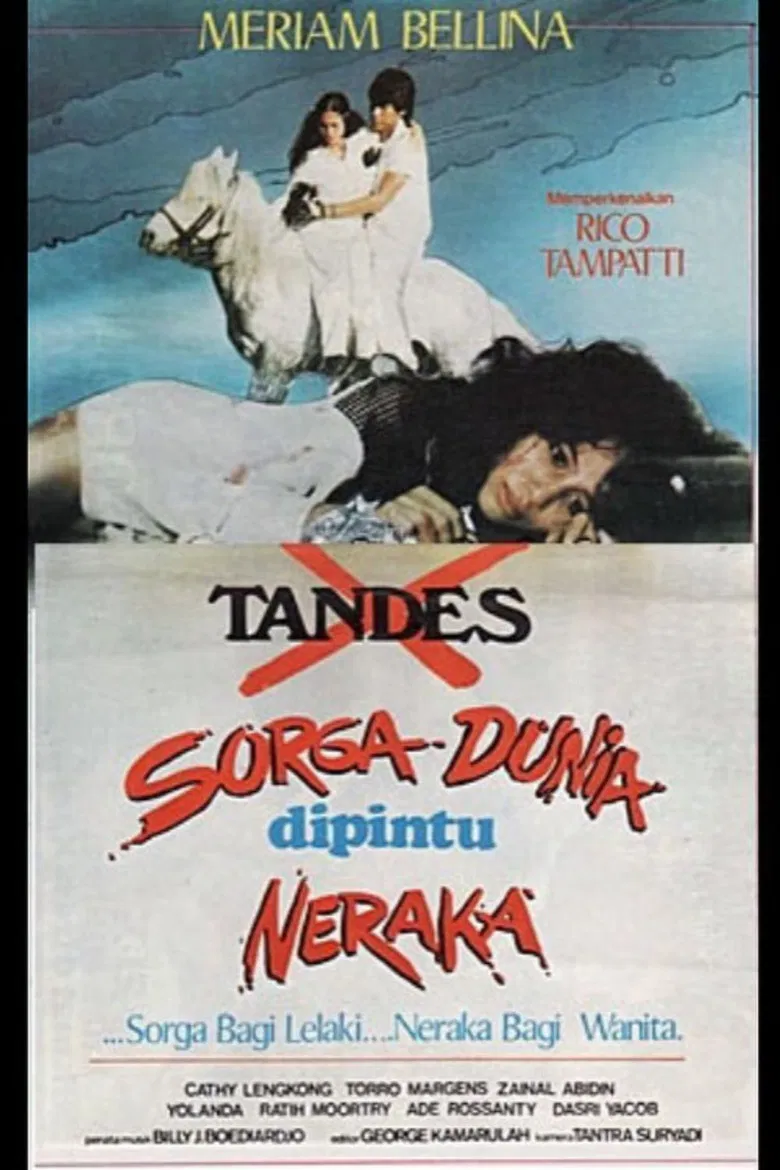 Sorga Dunia di Pintu Neraka poster background