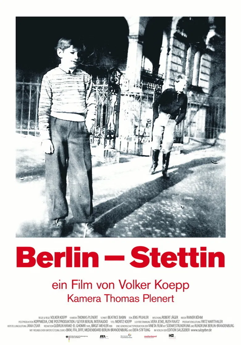 Berlin - Stettin poster background