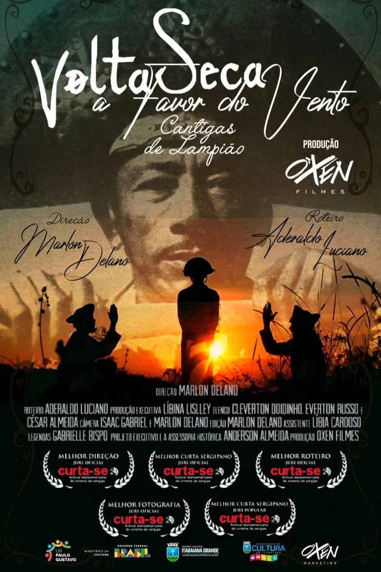Volta Seca a Favor do Vento. Cantigas de Lampião poster background