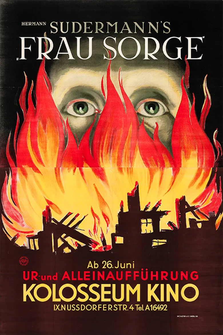 Frau Sorge poster background