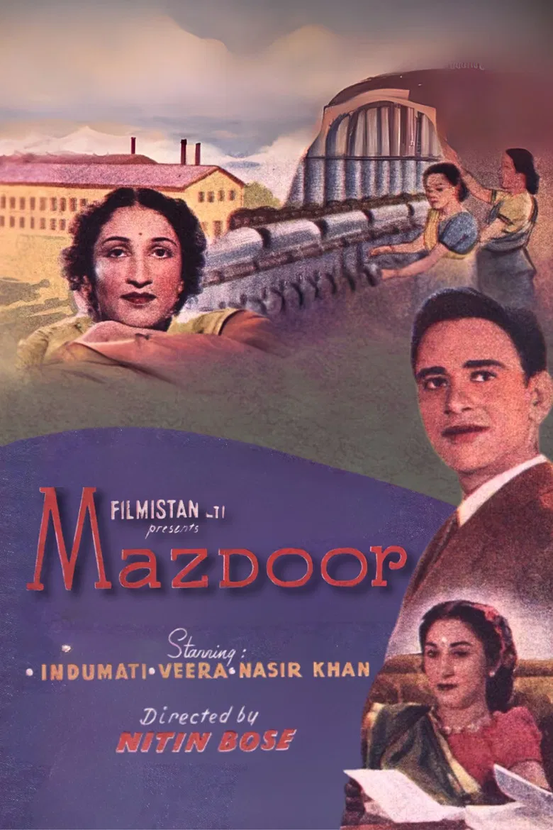Mazdoor poster background