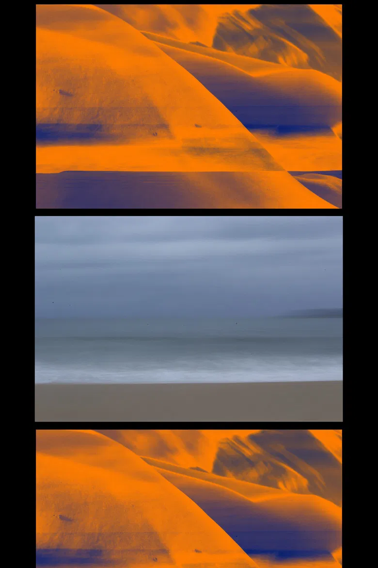 Dripping letter poster background