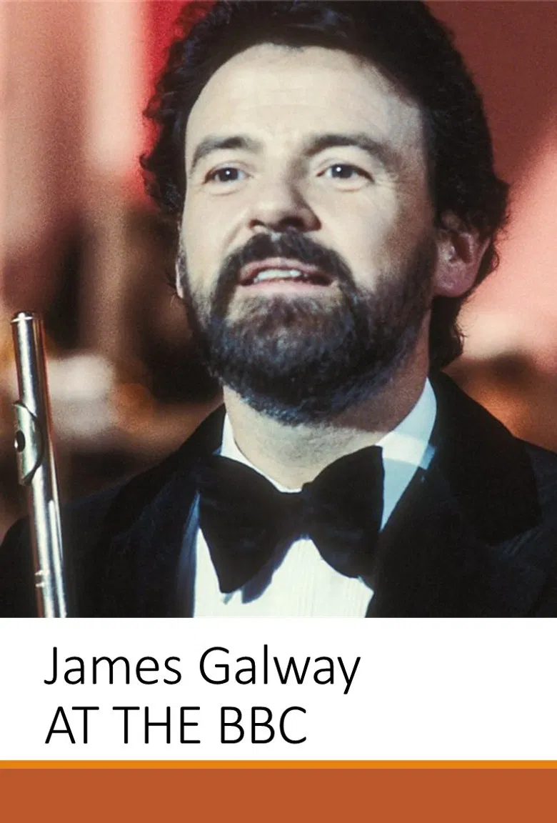 James Galway at the BBC poster background