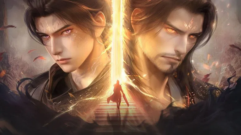 Xiao Yan facing his clan elders