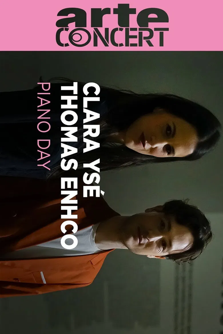 Thomas Enhco & Clara Ysé Piano Day 2024 poster background