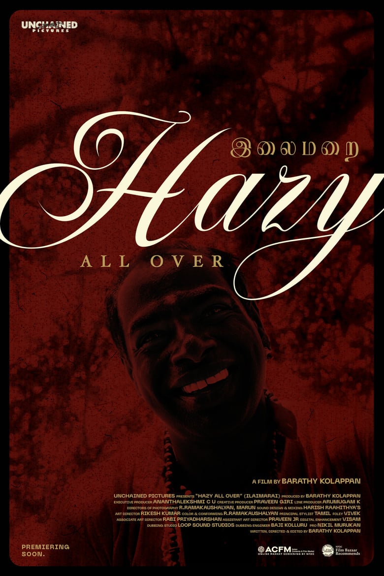 Hazy All Over poster background