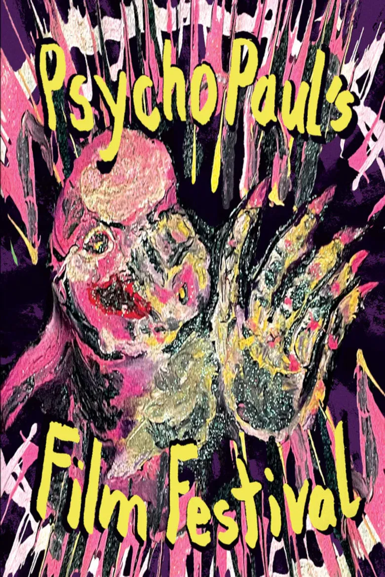 Psycho Paul's Film Festival poster background