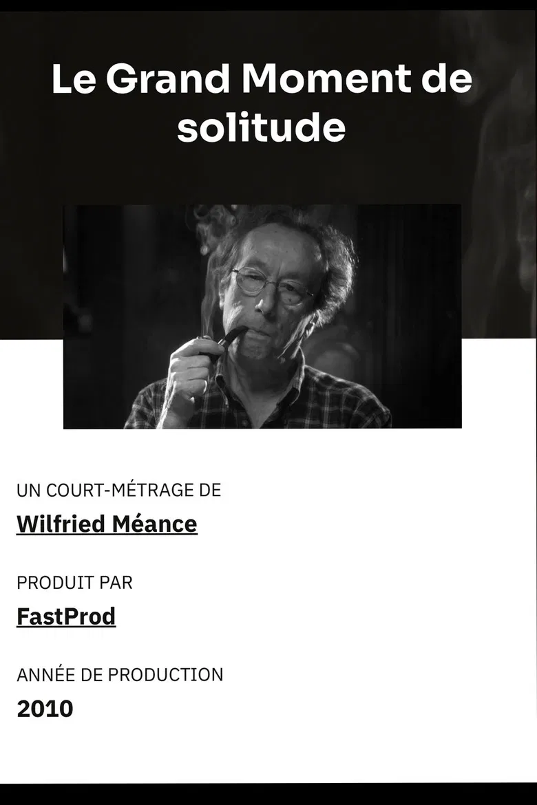 Le grand moment de solitude poster background