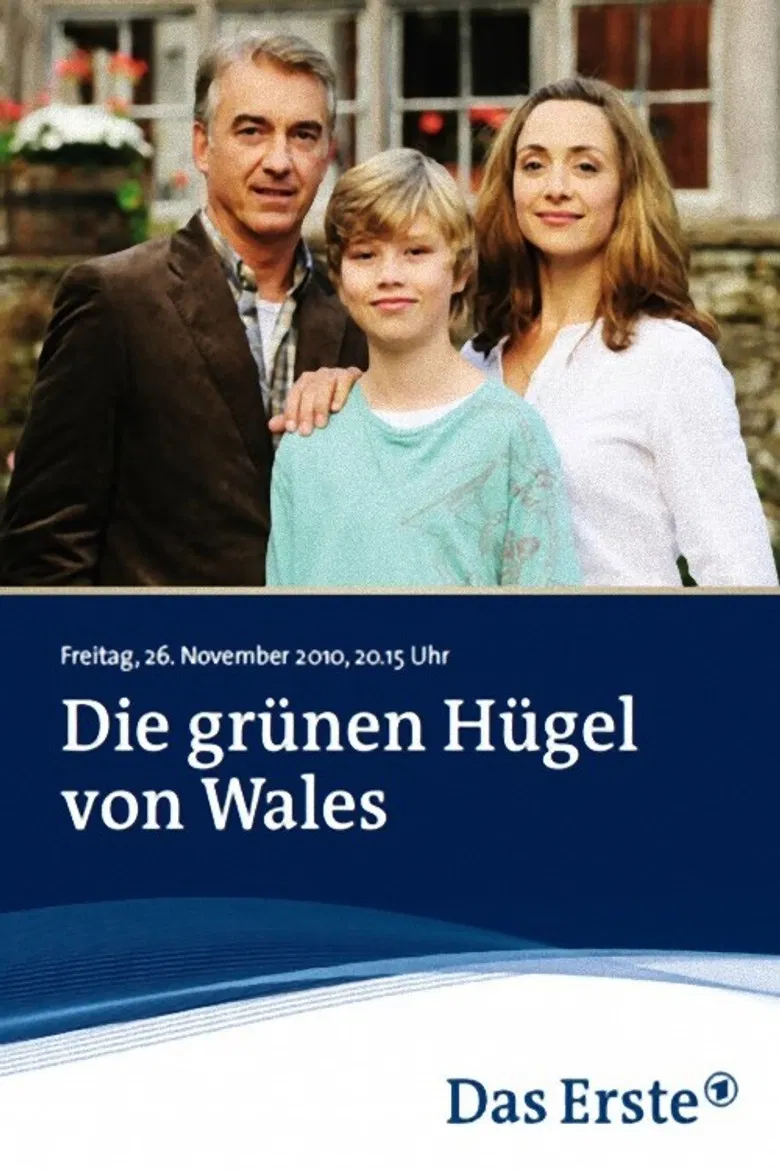 Die grünen Hügel von Wales poster background
