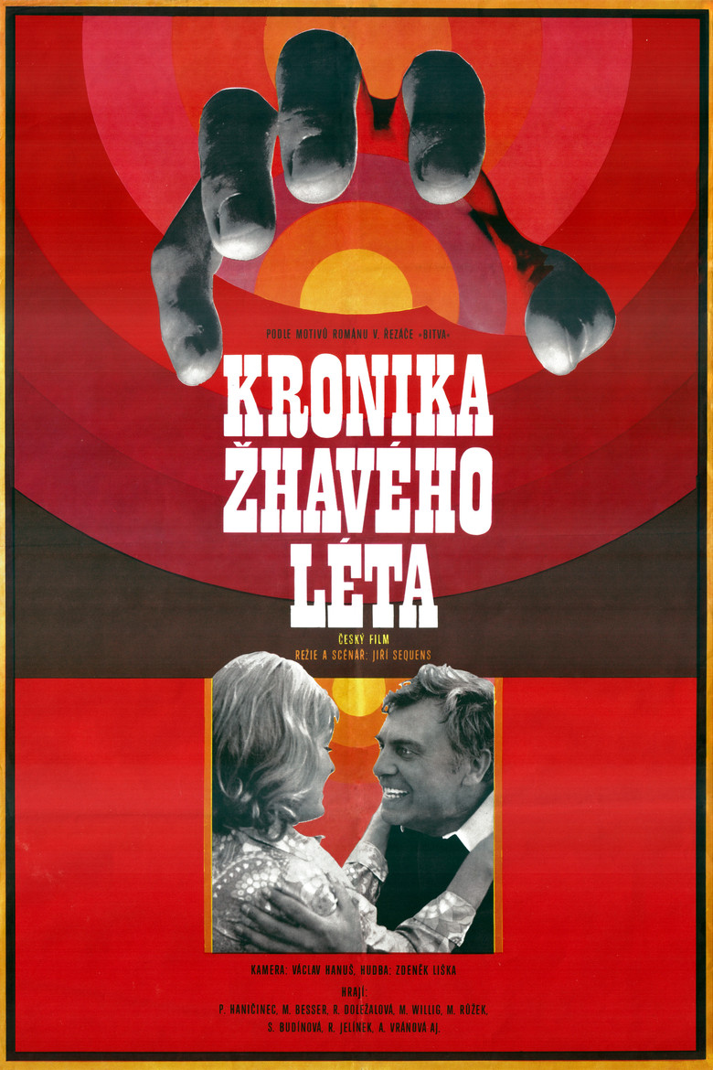 Kronika žhavého léta poster background