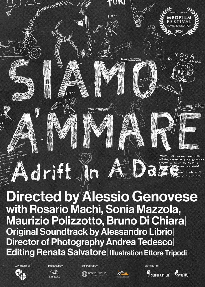 Adrift in A Daze poster background