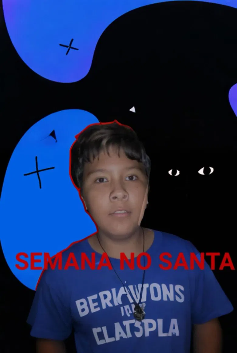 Semana no santa poster background