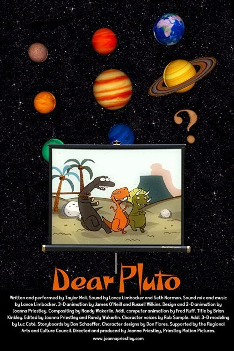 Dear Pluto poster background