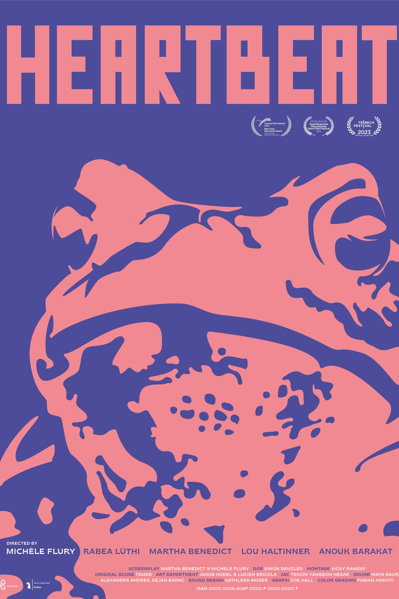 Heartbeat poster background