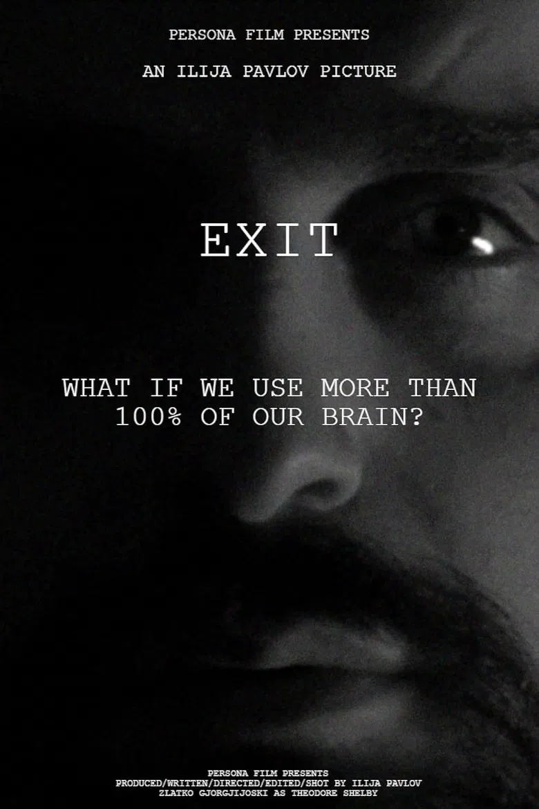 Exit poster background