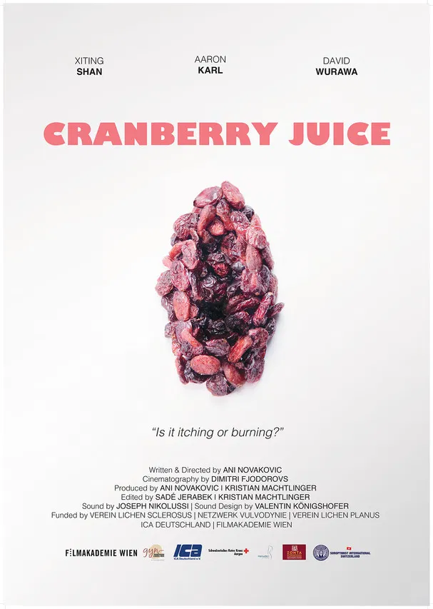 Cranberry Juice poster background