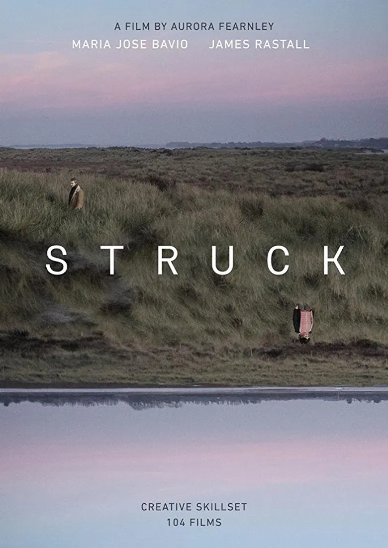 Struck poster background