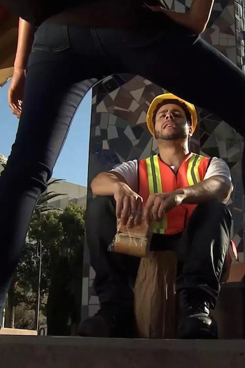 Nailed poster background