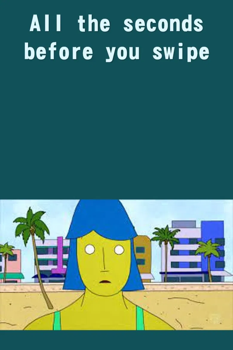 The Places Where We Live: All The Seconds Before You Swipe poster background