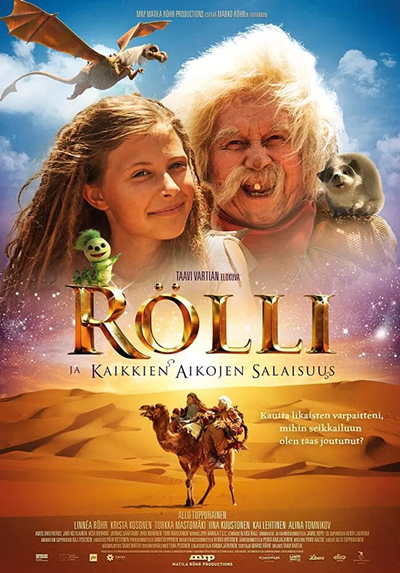 Rolli and the Secret of All Time poster background