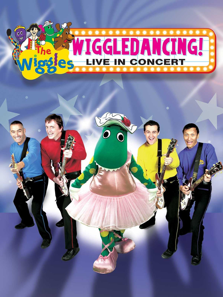 The Wiggles - Wiggledancing Live in Concert poster background