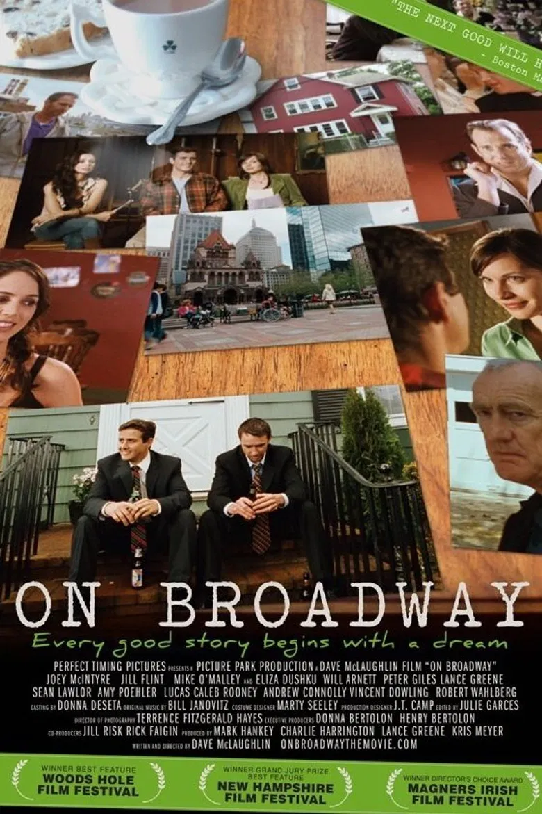 On Broadway poster background