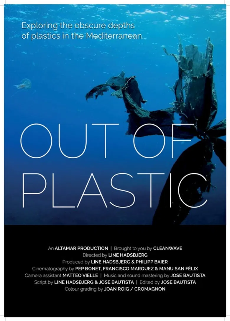 Out of Plastic poster background