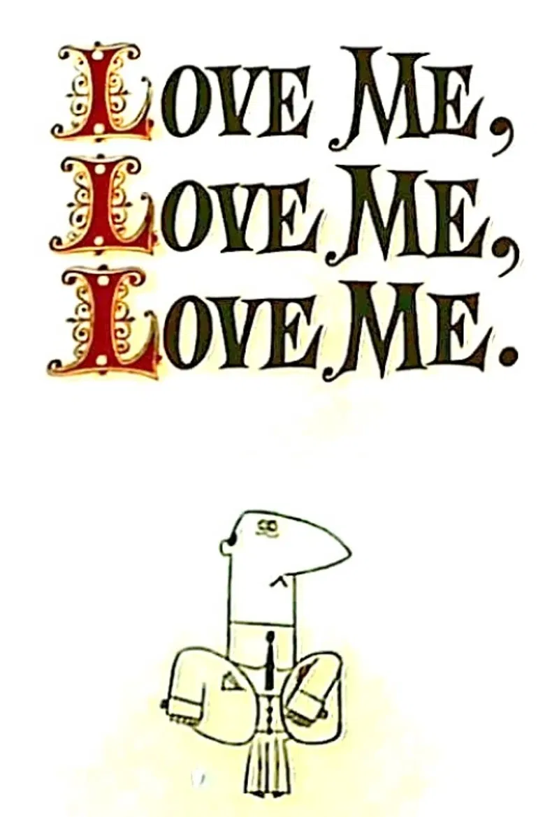 Love Me, Love Me, Love Me. poster background