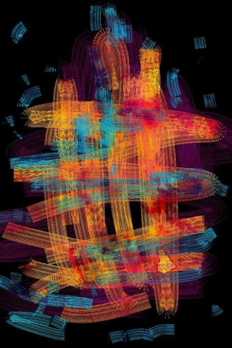 Lines poster background