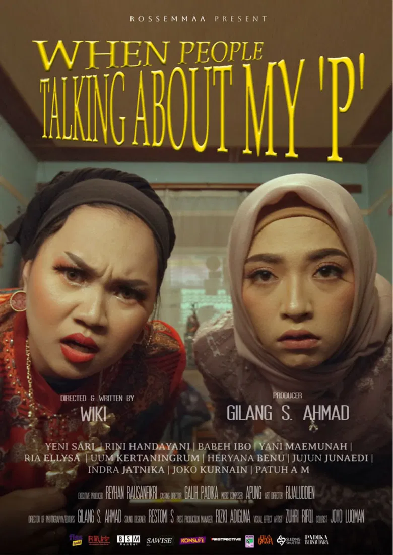 When People Talking About My 'P' poster background