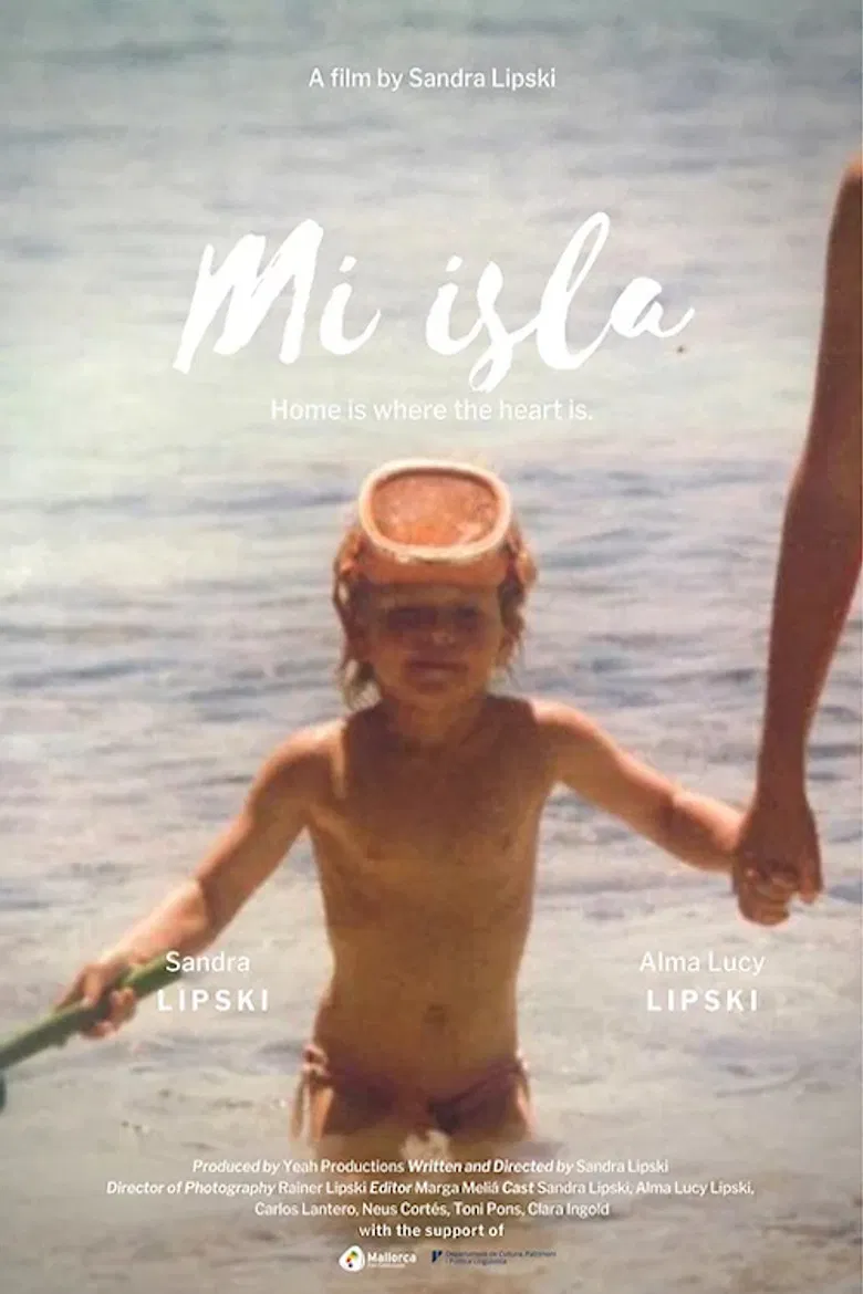 Mi isla poster background