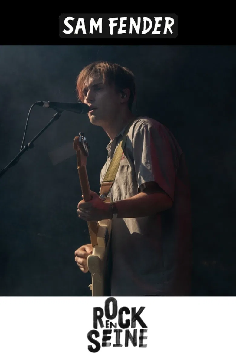 Sam Fender Rock En Seine 2019 poster background