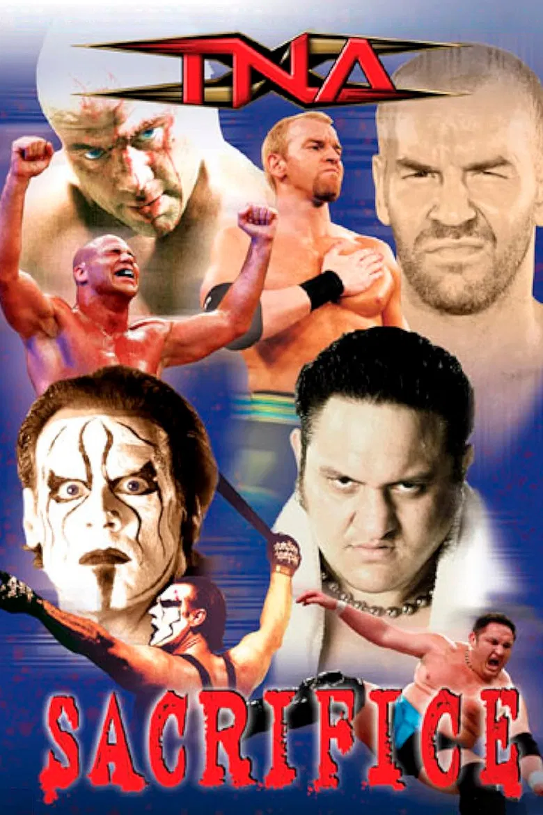 TNA Sacrifice 2008 poster background