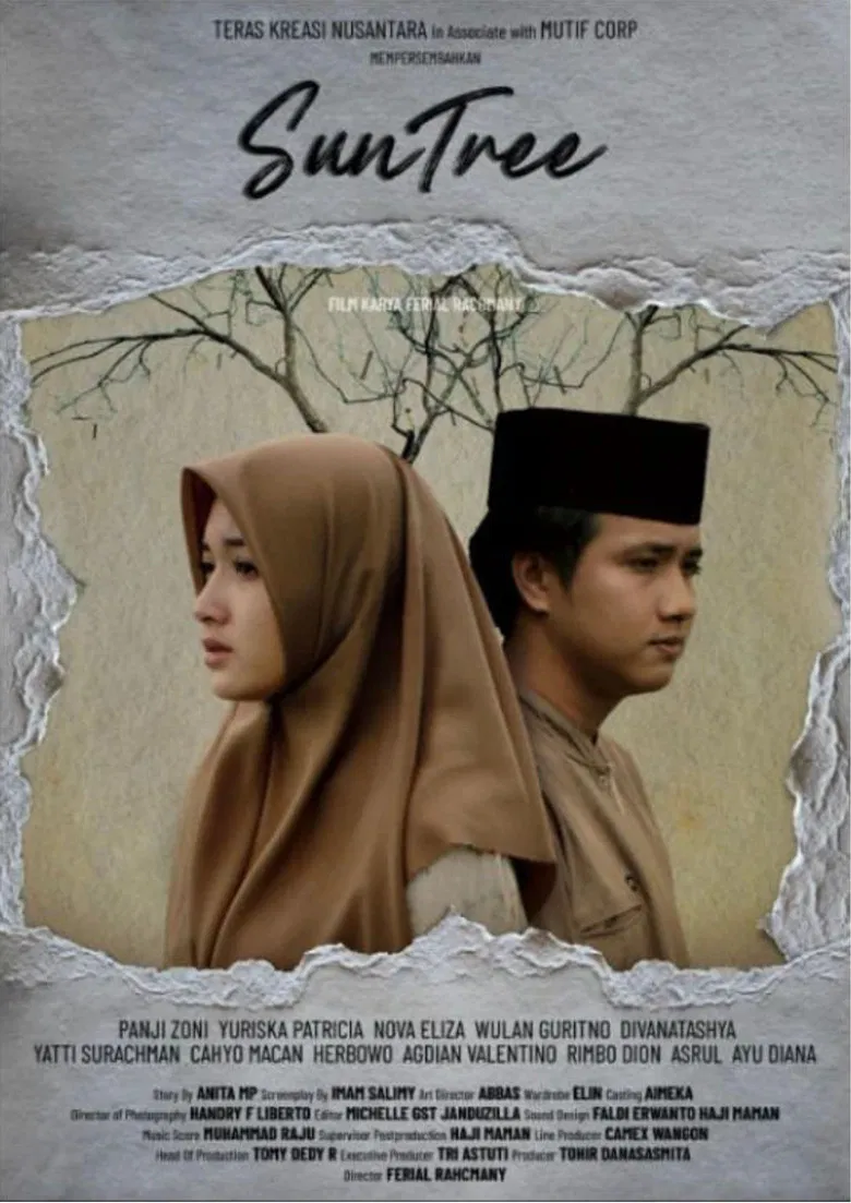 Sun Tree poster background