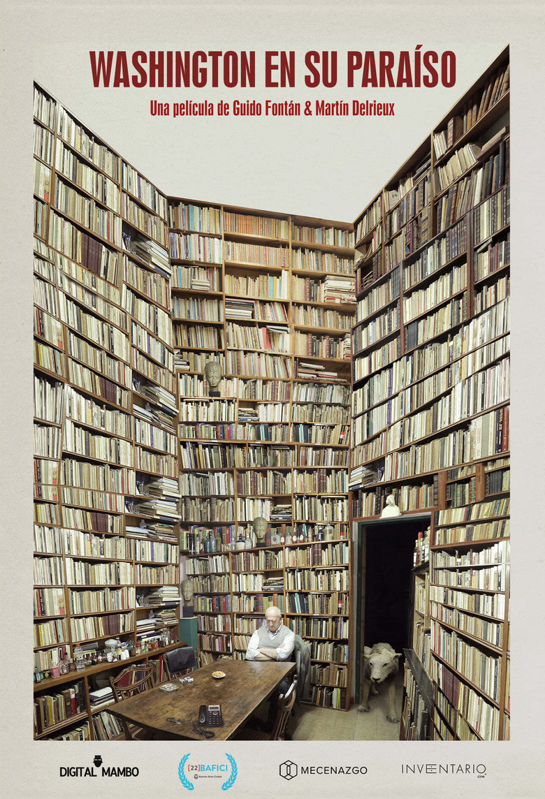 Washington en su paraíso poster background