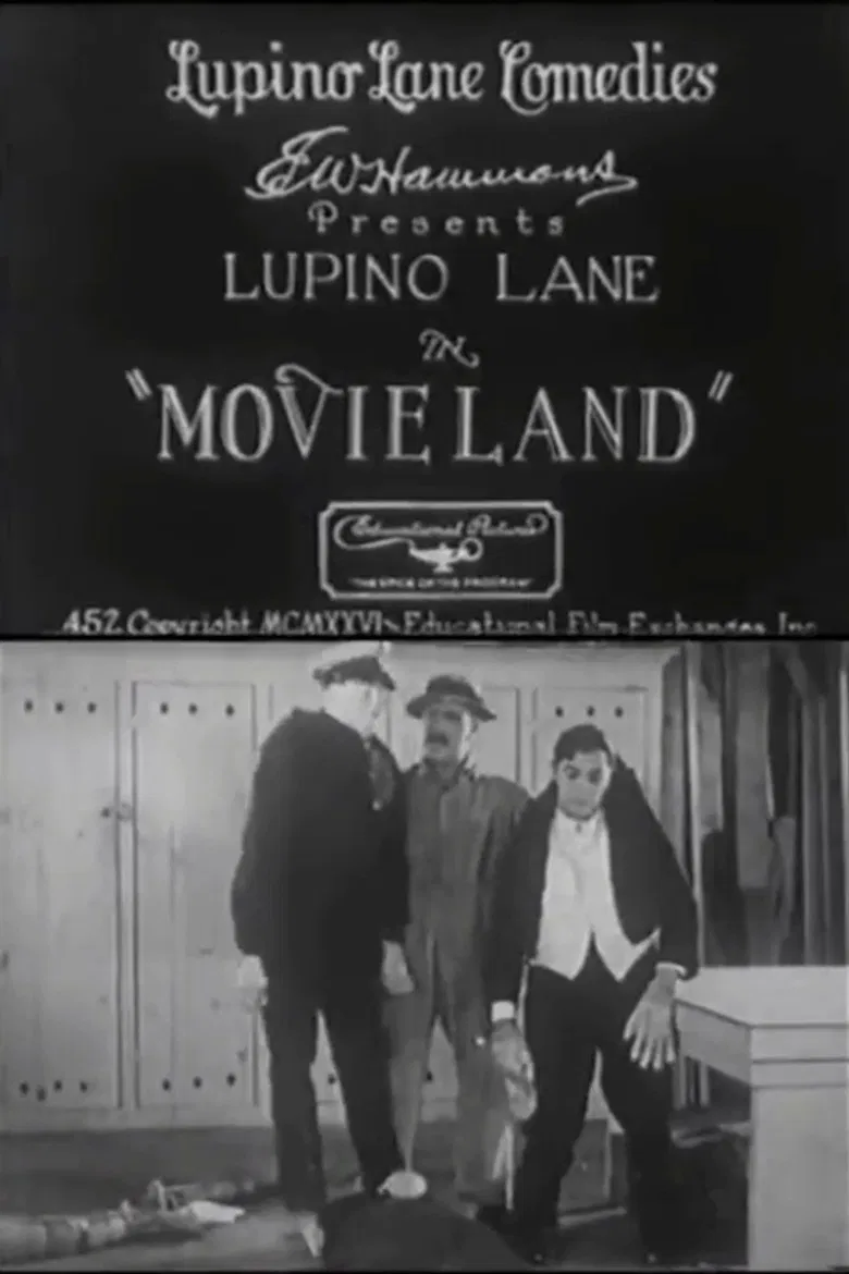 Movieland poster background