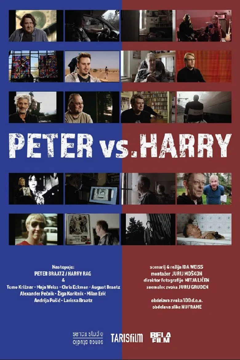 Peter vs. Harry poster background