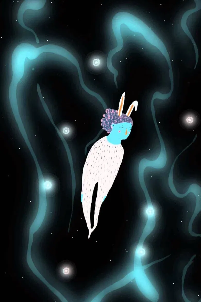 And Then We Were Jumping poster background