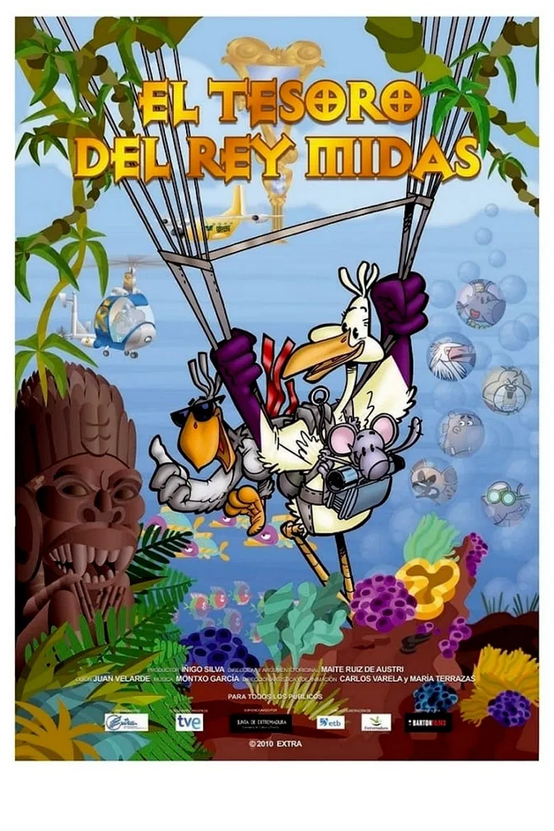 The Treasure of King Midas poster background