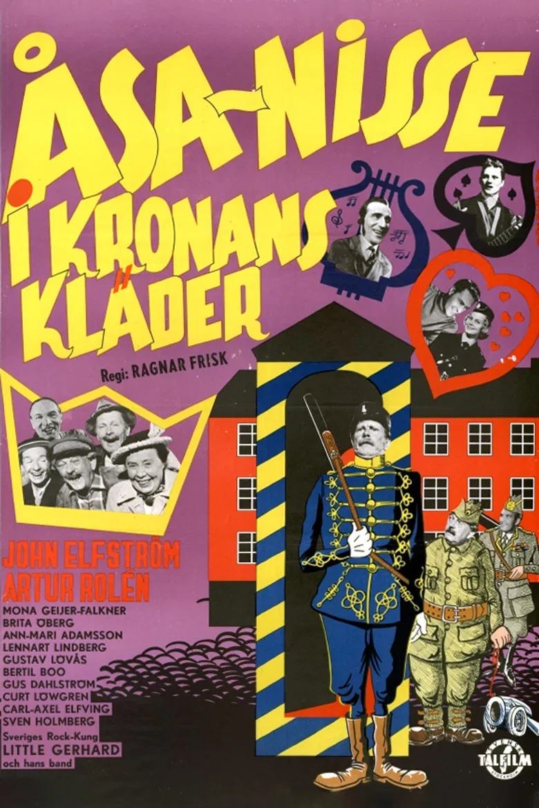Åsa-Nisse i kronans kläder poster background