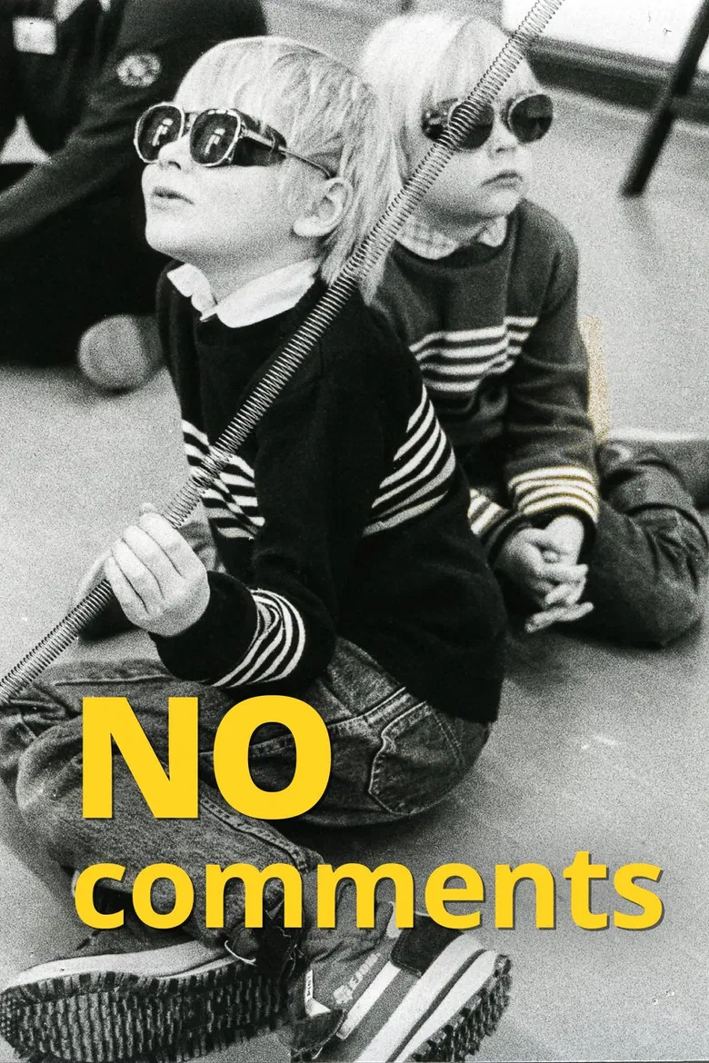 No Comments poster background