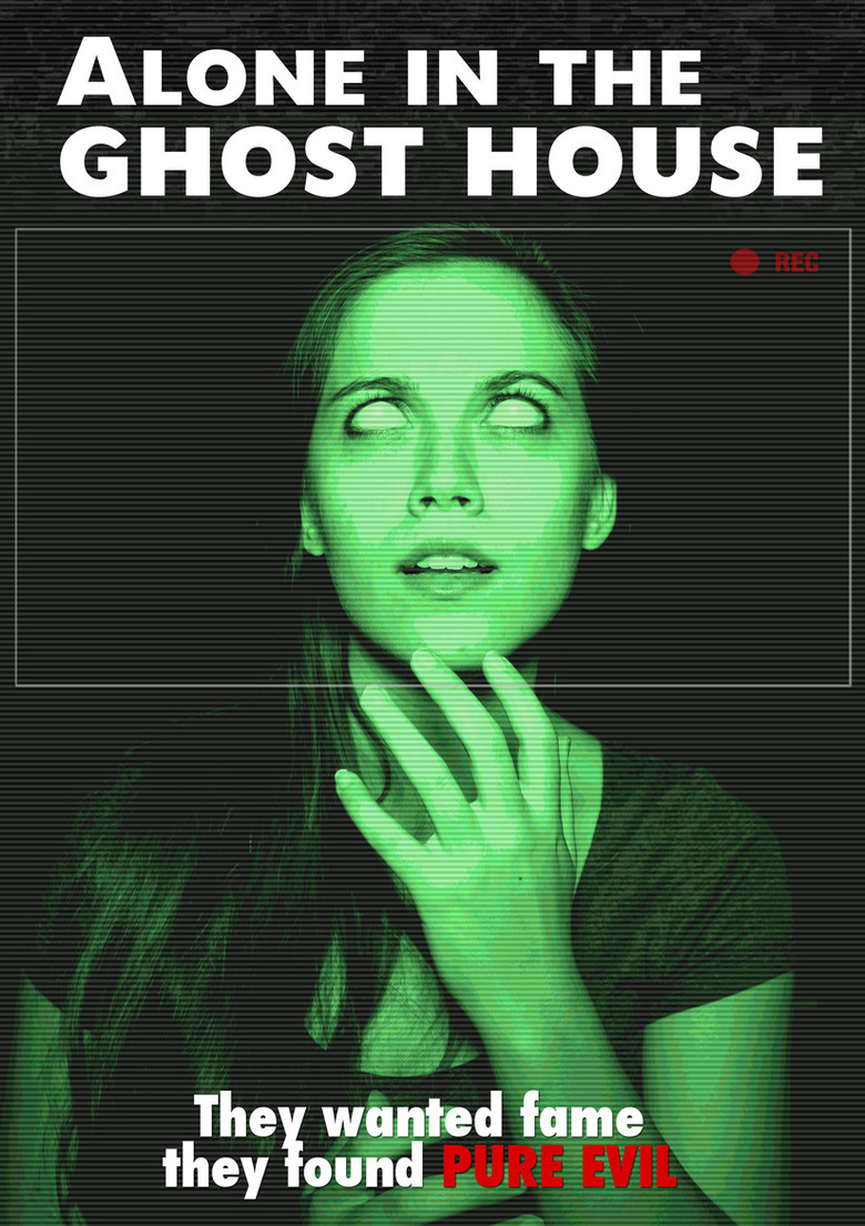 Alone in the Ghost House poster background