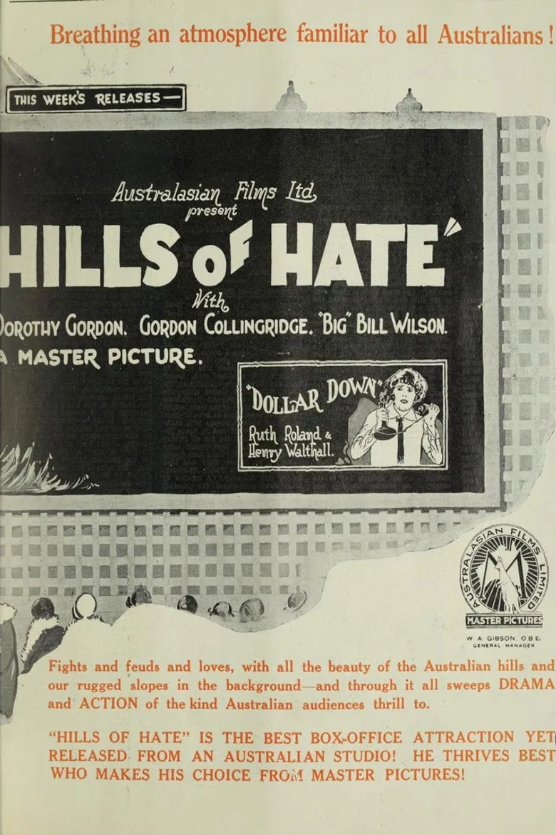 Hills of Hate poster background