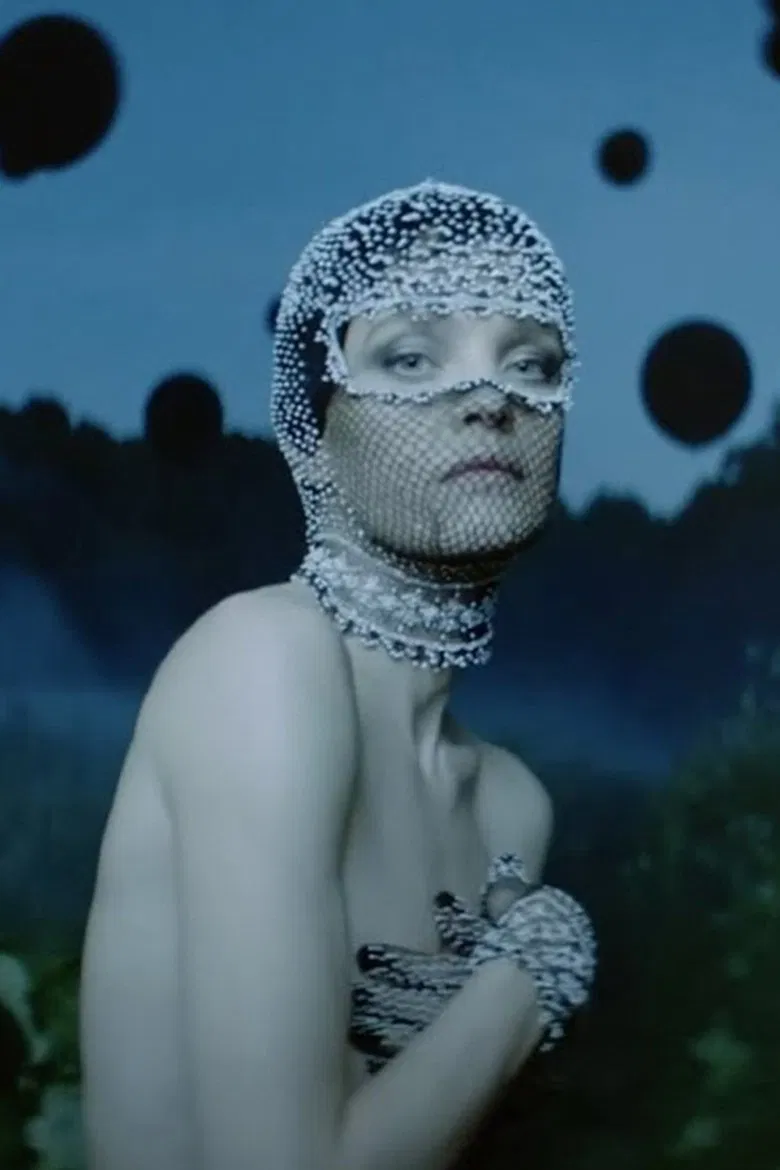 Renata Litvinova for Ulyana Sergeenko poster background