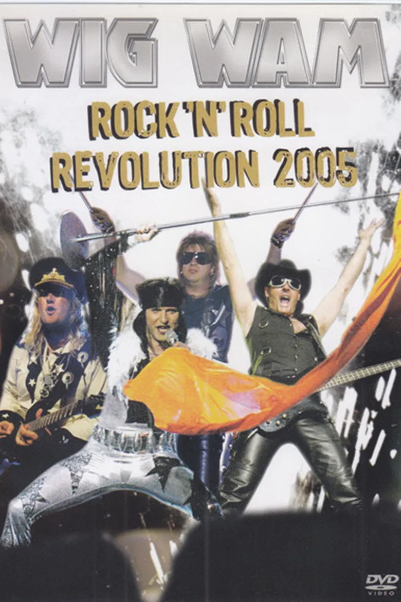 Wig Wam Rock 'n Roll Revolition 2005 poster background