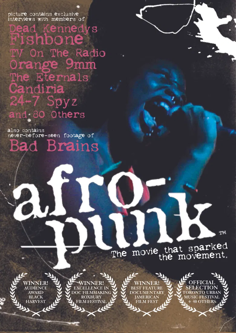 Afro-Punk poster background