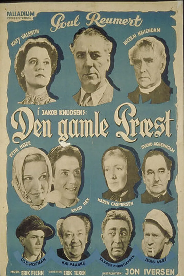 Den gamle præst poster background