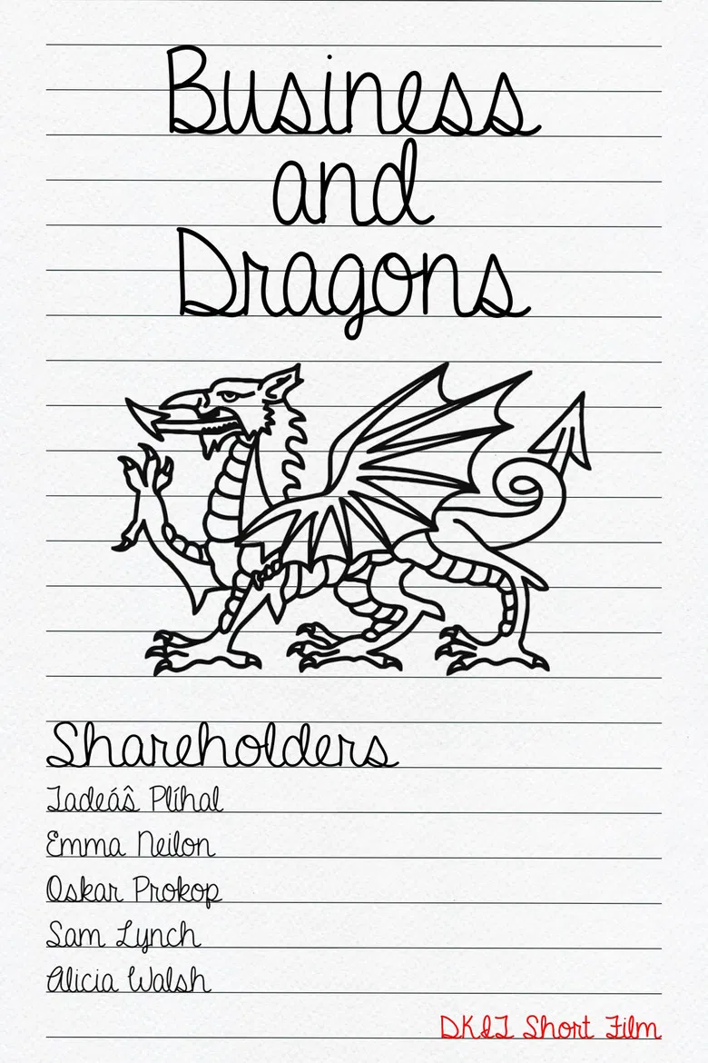 Business and Dragons poster background