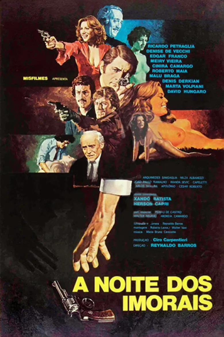 A Noite dos Imorais poster background